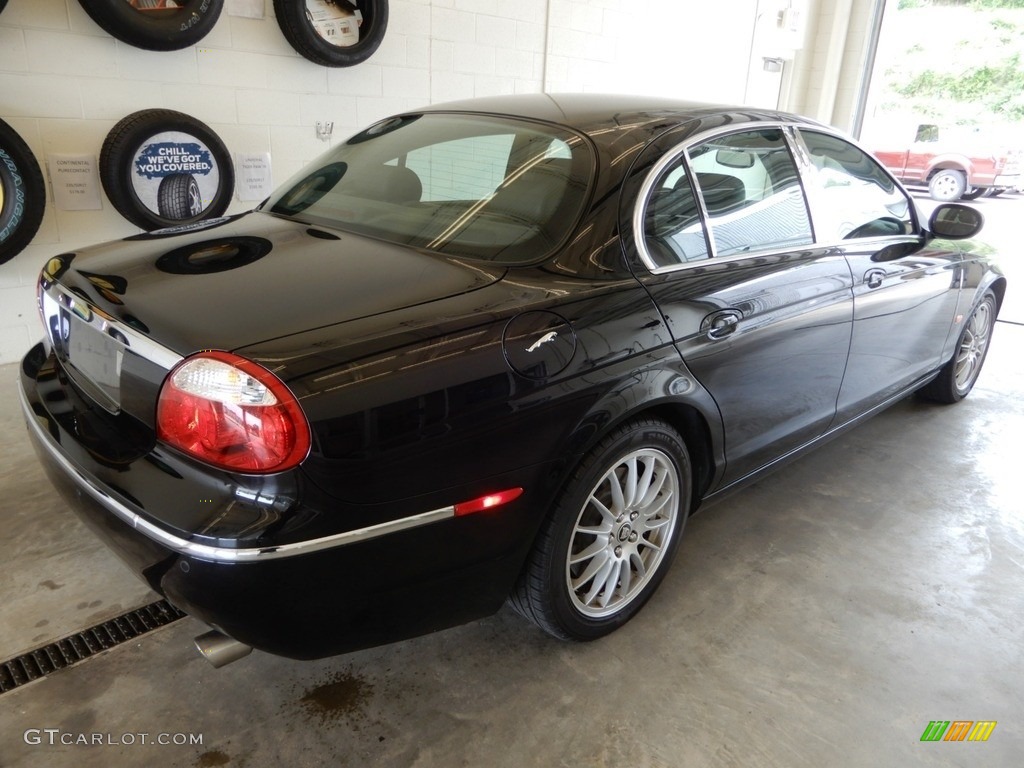 2006 S-Type 3.0 - Ebony Black / Charcoal photo #4