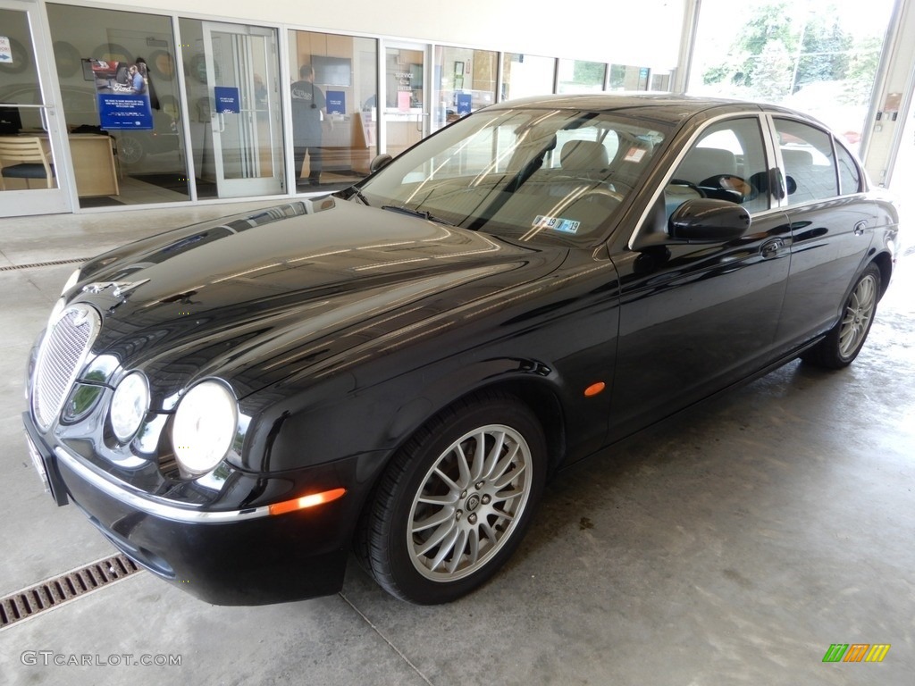 2006 S-Type 3.0 - Ebony Black / Charcoal photo #10