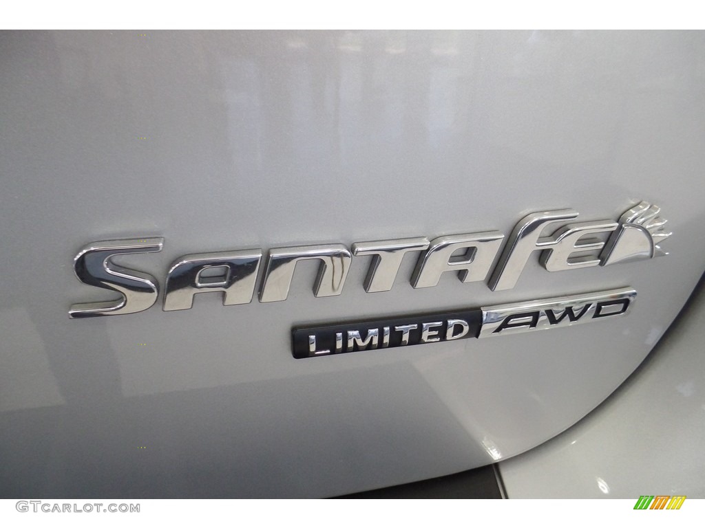 2007 Santa Fe Limited 4WD - Bright Silver / Gray photo #9