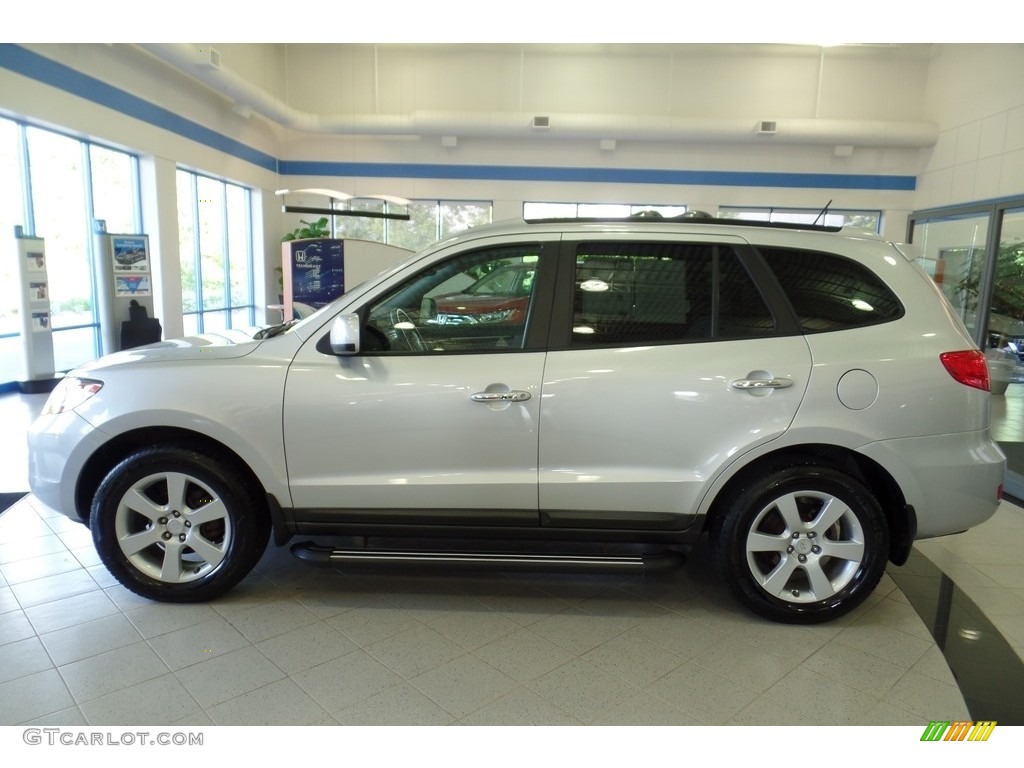 2007 Santa Fe Limited 4WD - Bright Silver / Gray photo #11