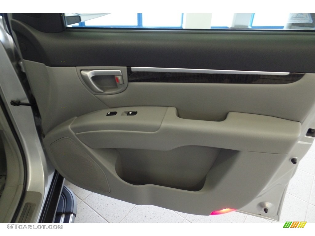 2007 Santa Fe Limited 4WD - Bright Silver / Gray photo #15