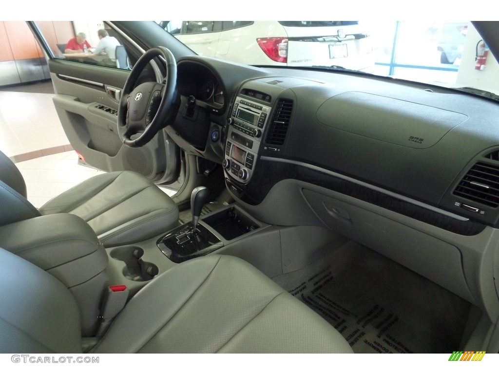 2007 Santa Fe Limited 4WD - Bright Silver / Gray photo #16