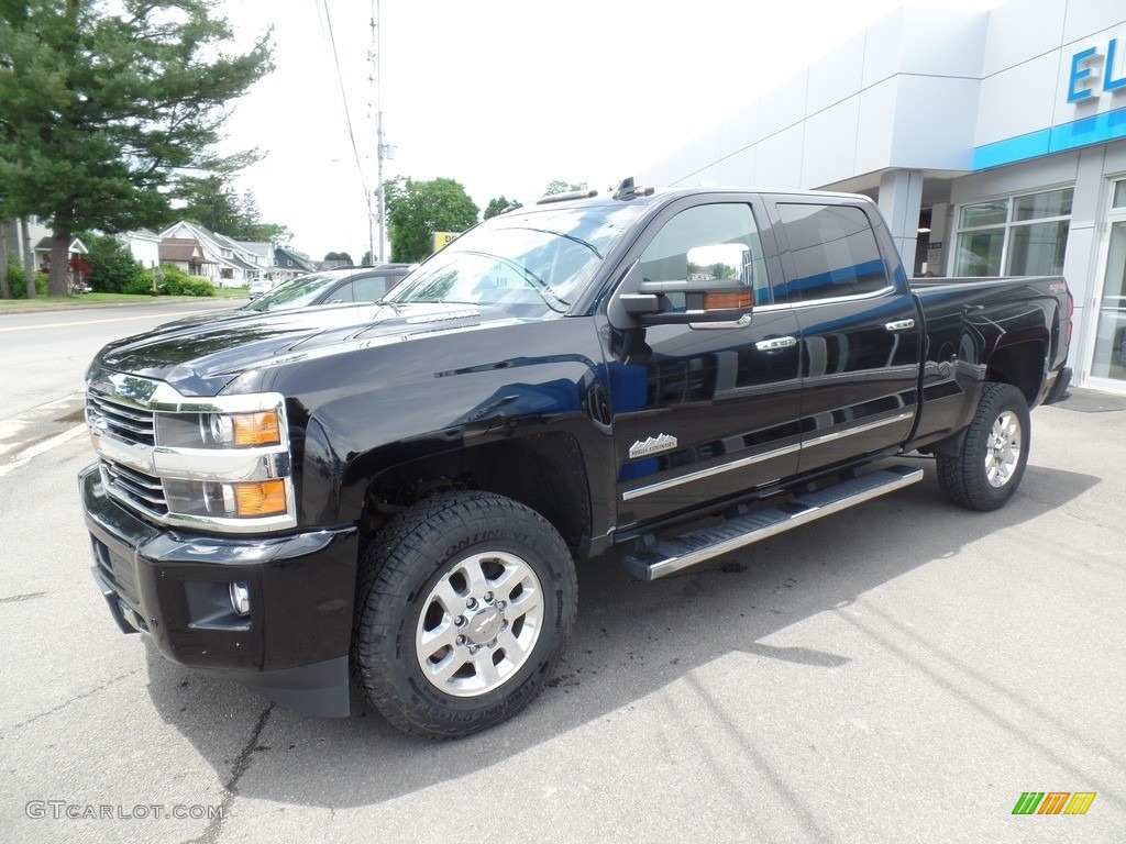 2015 Silverado 3500HD High Country Crew Cab 4x4 - Black / High Country Saddle photo #1