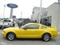 2005 Screaming Yellow Ford Mustang V6 Premium Coupe  photo #2