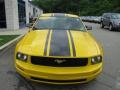 Screaming Yellow - Mustang V6 Premium Coupe Photo No. 4