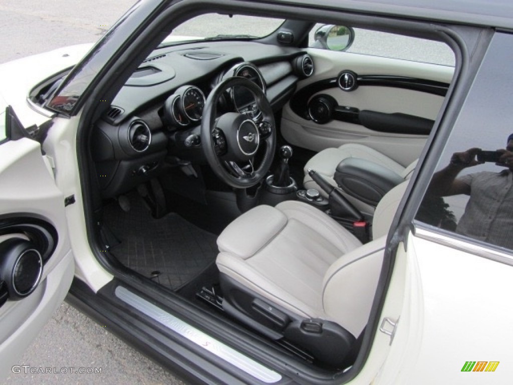Lounge Satellite Gray Interior 2015 Mini Cooper S Hardtop 2 Door Photo #133903124