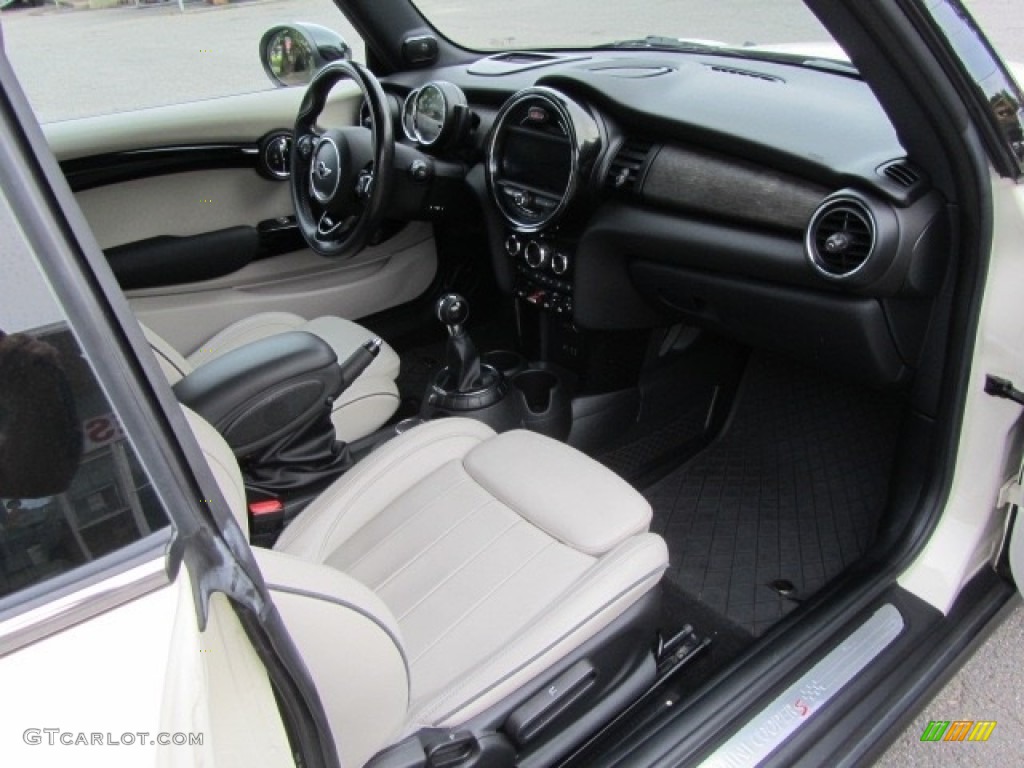 Lounge Satellite Gray Interior 2015 Mini Cooper S Hardtop 2 Door Photo #133903217