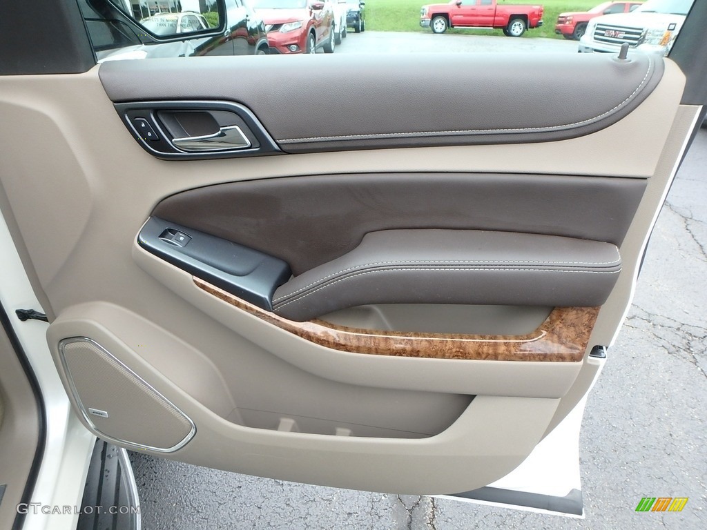 2015 Tahoe LTZ 4WD - White Diamond Tricoat / Cocoa/Dune photo #6