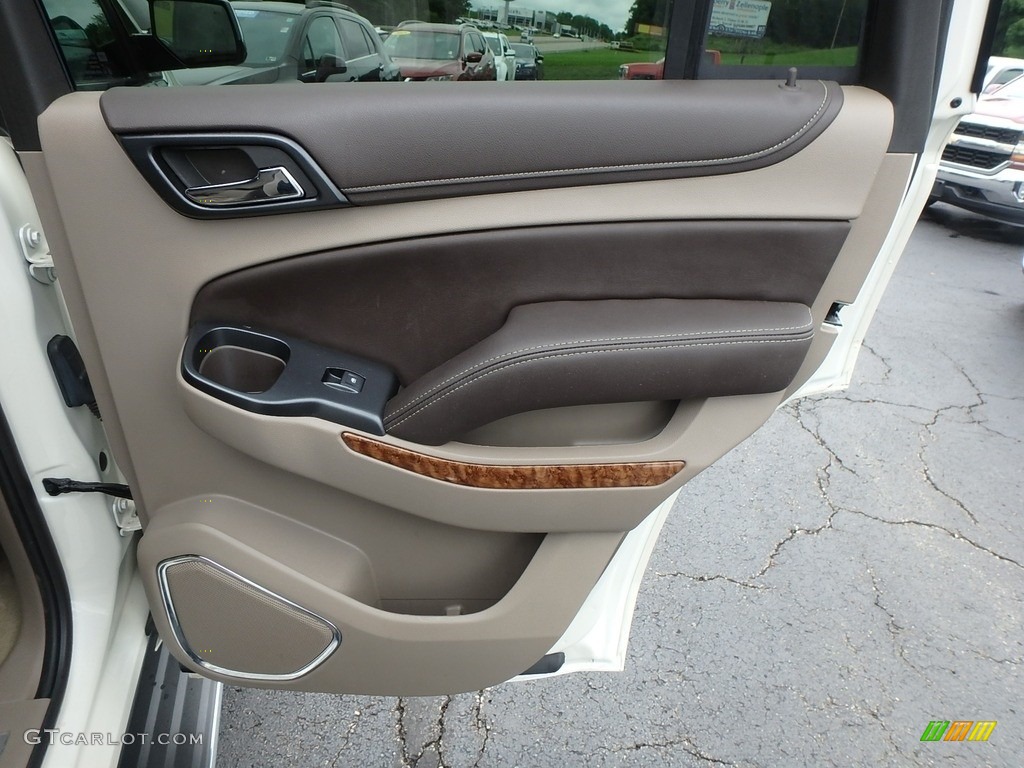 2015 Tahoe LTZ 4WD - White Diamond Tricoat / Cocoa/Dune photo #7
