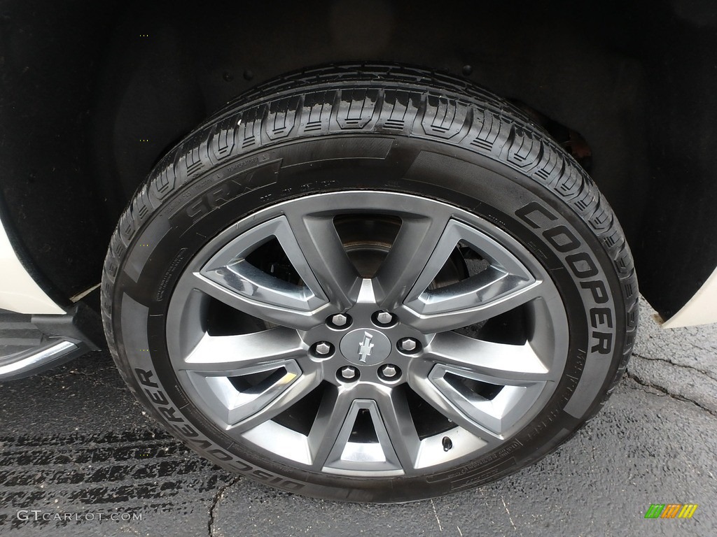 2015 Tahoe LTZ 4WD - White Diamond Tricoat / Cocoa/Dune photo #13