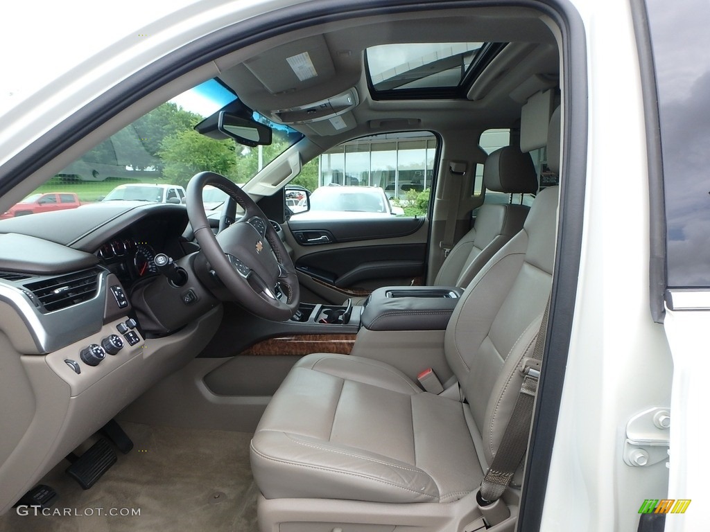 2015 Tahoe LTZ 4WD - White Diamond Tricoat / Cocoa/Dune photo #14