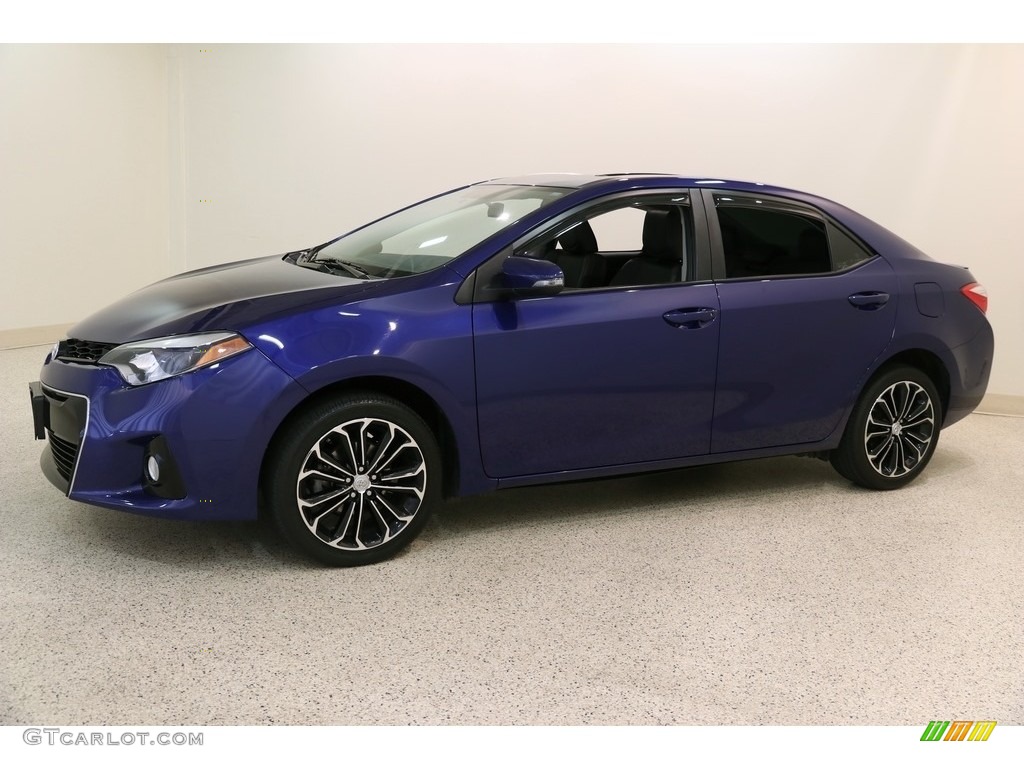 2016 Corolla S Plus - Blue Crush Metallic / Steel Blue photo #3