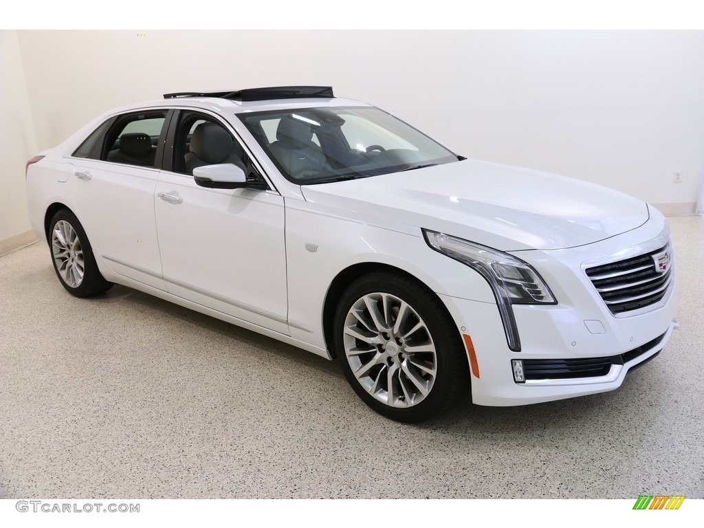 2017 CT6 3.6 Luxury AWD Sedan - Crystal White Tricoat / Light Platinum/Jet Black photo #1