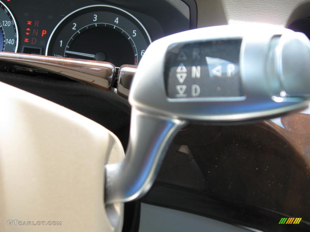 2007 7 Series 750Li Sedan - Alpine White / Beige photo #24