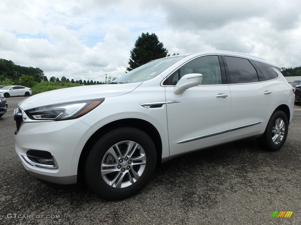 White Frost Tricoat 2019 Buick Enclave Essence AWD Exterior Photo #133906871