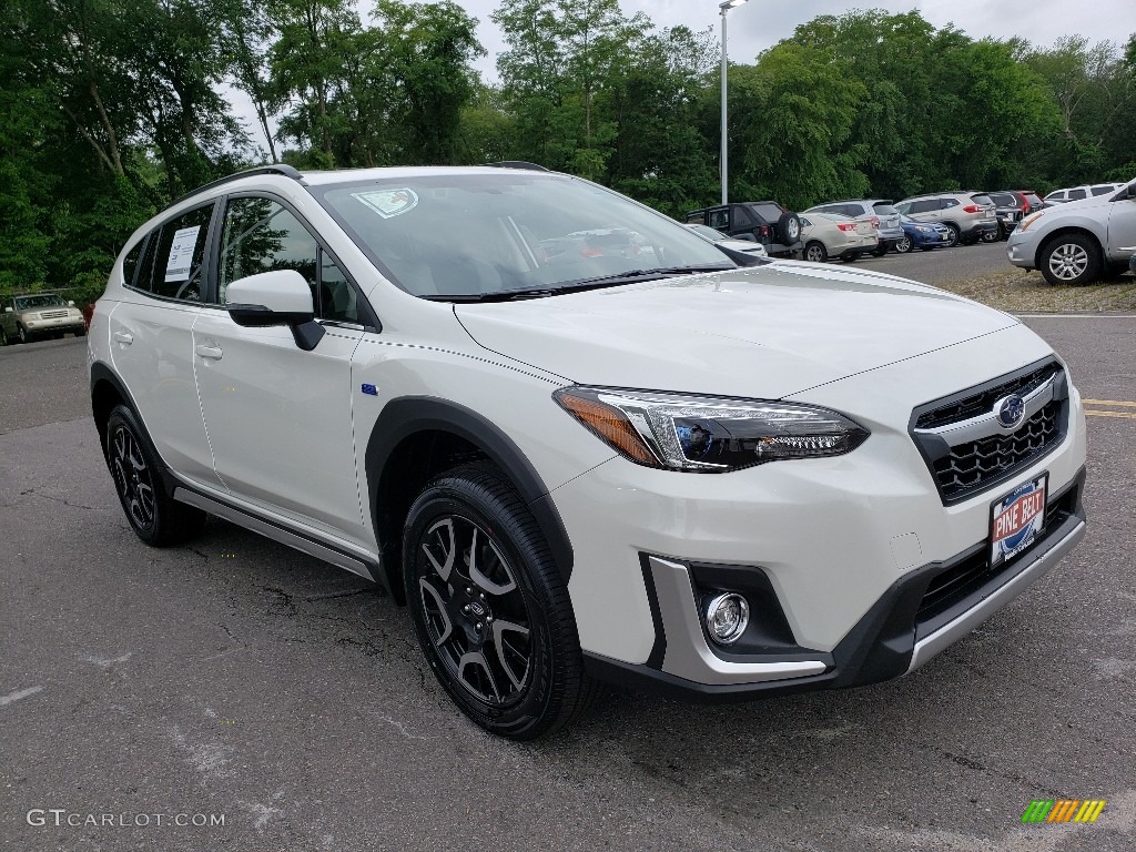 Crystal White Pearl 2019 Subaru Crosstrek Hybrid Exterior Photo #133906937