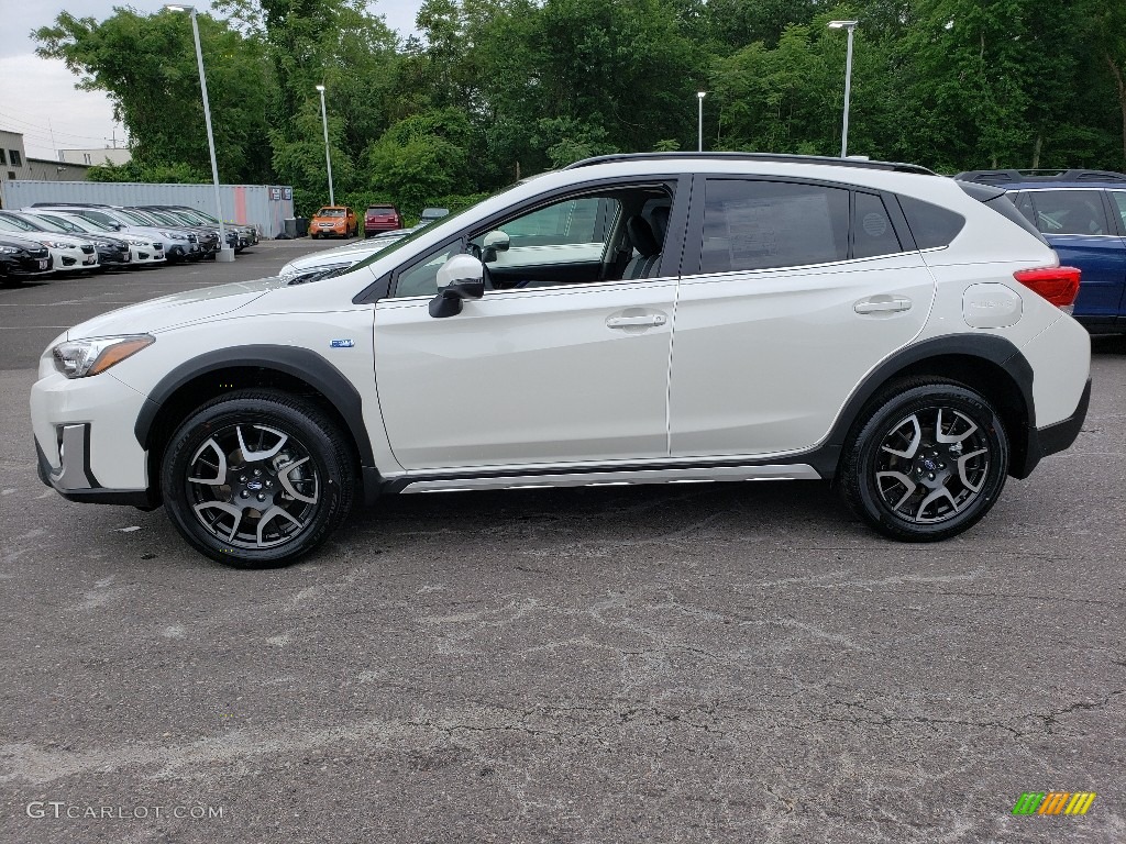 Crystal White Pearl 2019 Subaru Crosstrek Hybrid Exterior Photo #133906991
