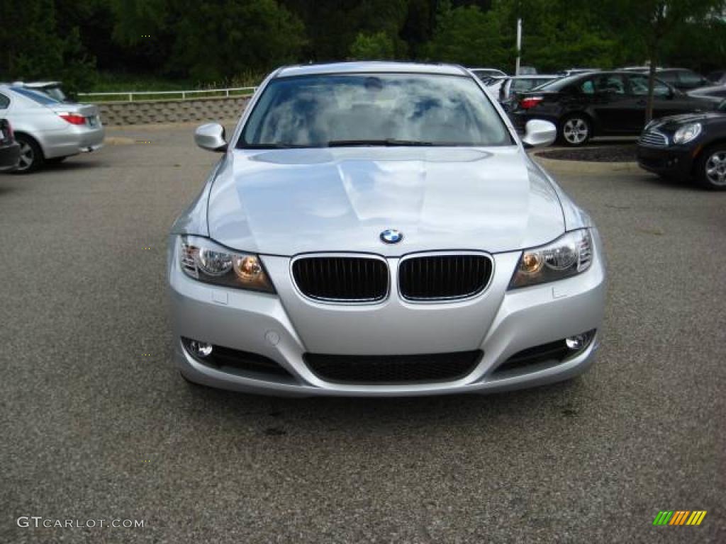 2009 3 Series 328xi Sedan - Titanium Silver Metallic / Black photo #8
