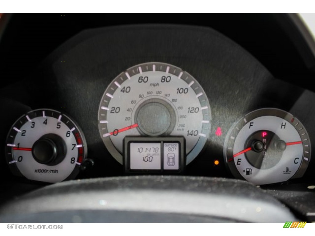 2014 Pilot EX - Alabaster Silver Metallic / Gray photo #14