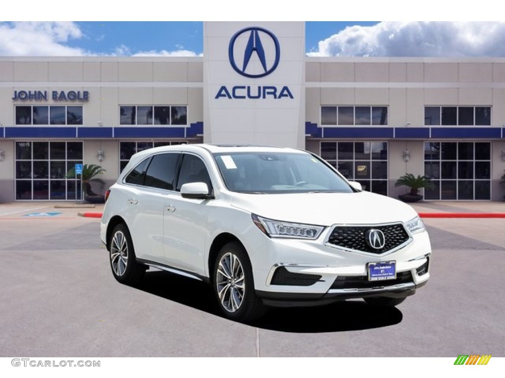 White Diamond Pearl Acura MDX