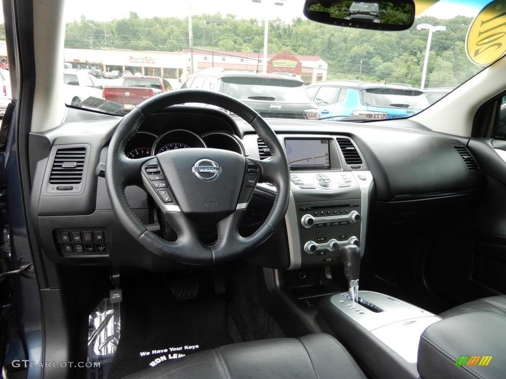 2011 Nissan Murano SL AWD Black Dashboard Photo #133909944