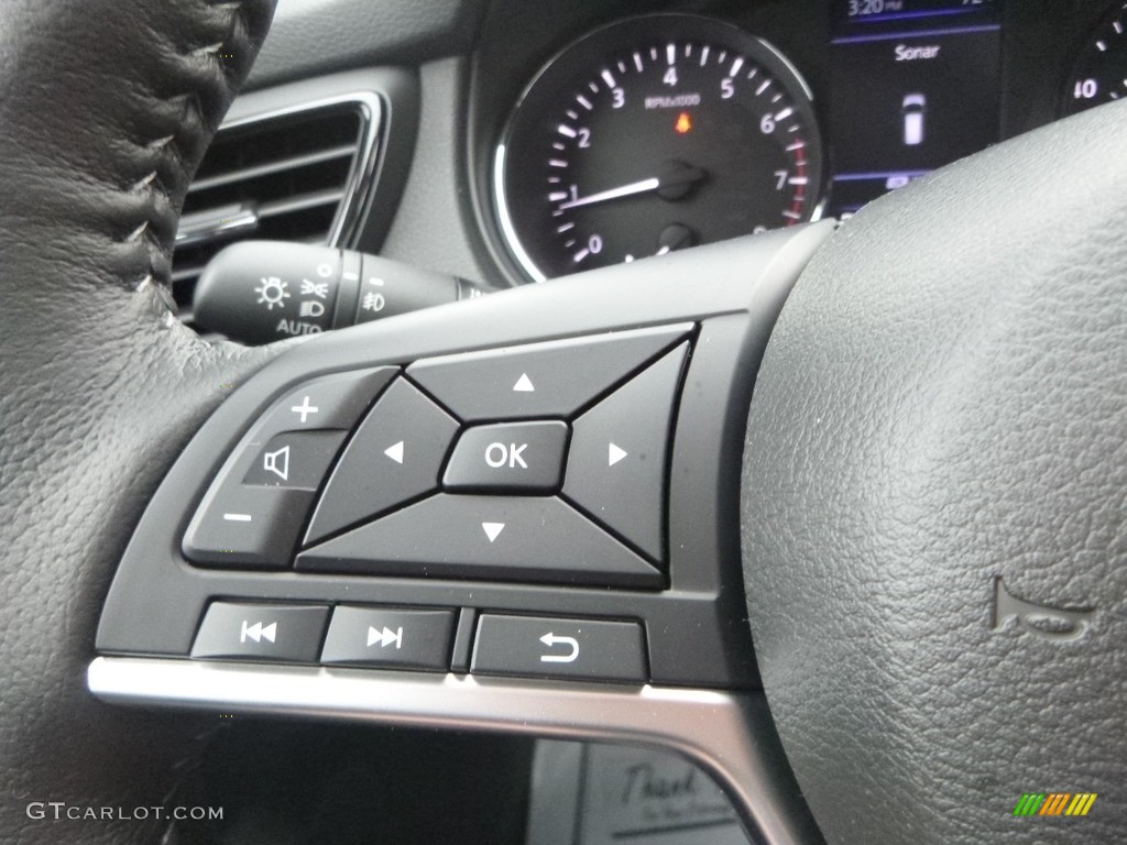 2019 Rogue SL AWD - Scarlet Ember / Charcoal photo #19