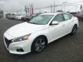 Pearl White - Altima SL AWD Photo No. 8