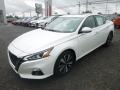 Pearl White - Altima SV AWD Photo No. 8