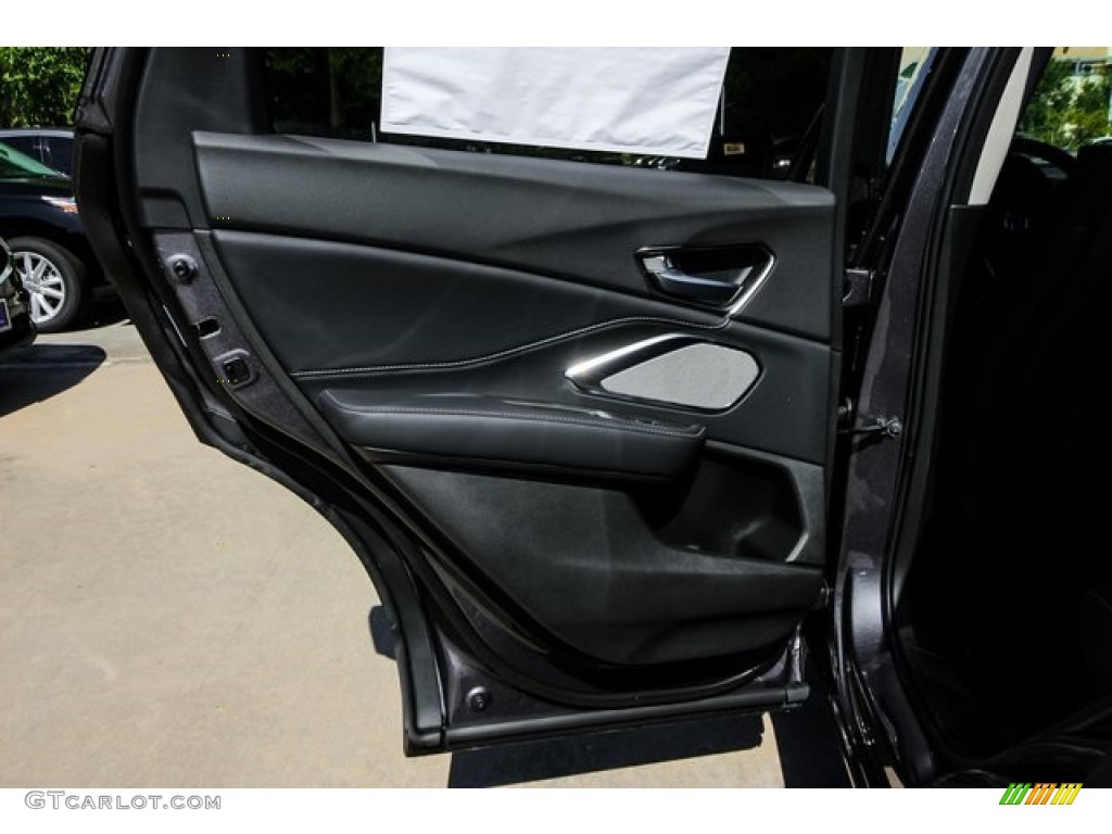 2020 Acura RDX Technology AWD Ebony Door Panel Photo #133912046