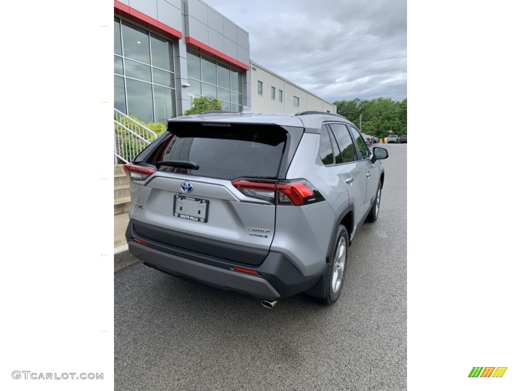 2019 RAV4 Limited AWD Hybrid - Silver Sky Metallic / Light Gray photo #7