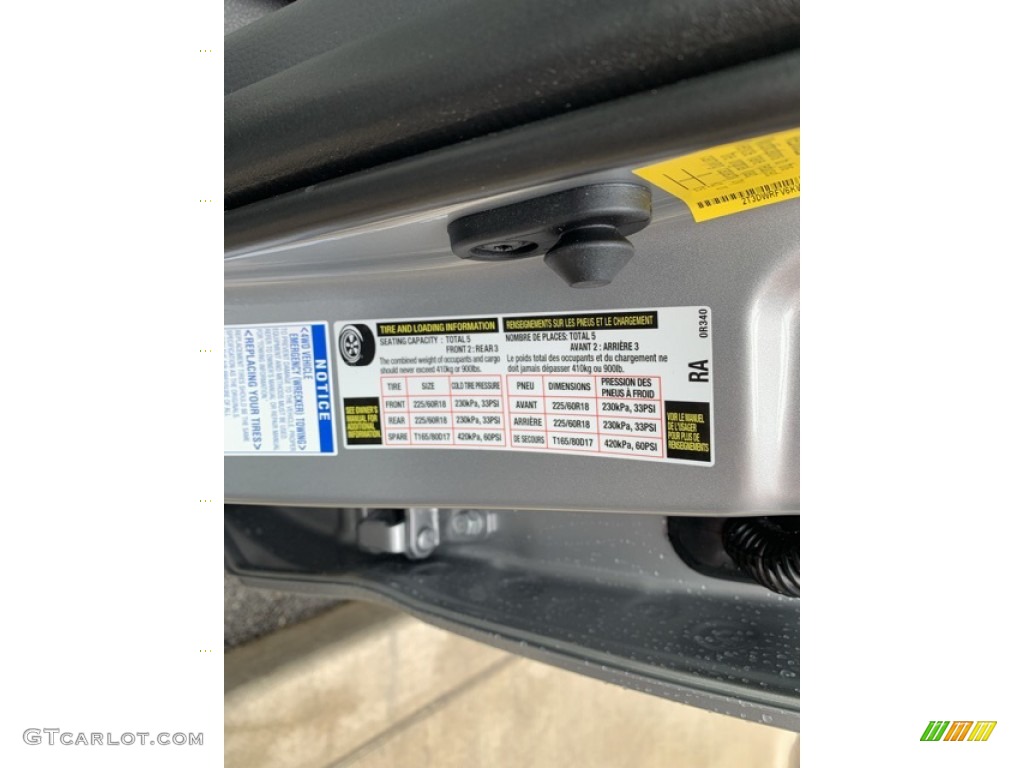 2019 RAV4 Limited AWD Hybrid - Silver Sky Metallic / Light Gray photo #13