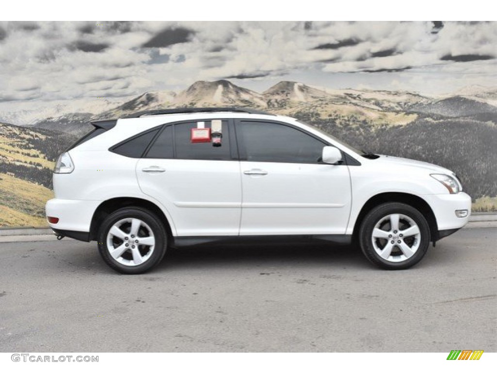 2008 RX 350 AWD - Crystal White / Ivory photo #2