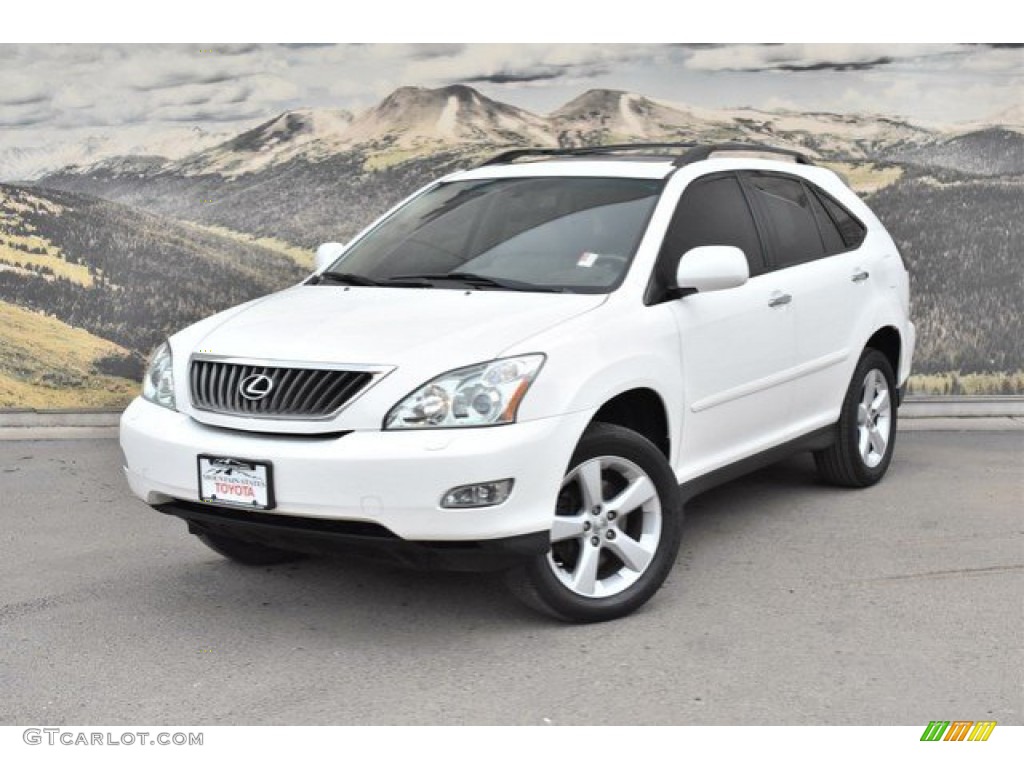 2008 RX 350 AWD - Crystal White / Ivory photo #5