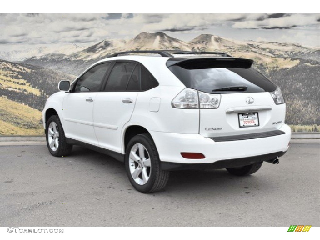 2008 RX 350 AWD - Crystal White / Ivory photo #7