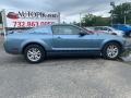 2005 Windveil Blue Metallic Ford Mustang V6 Deluxe Coupe #133896580