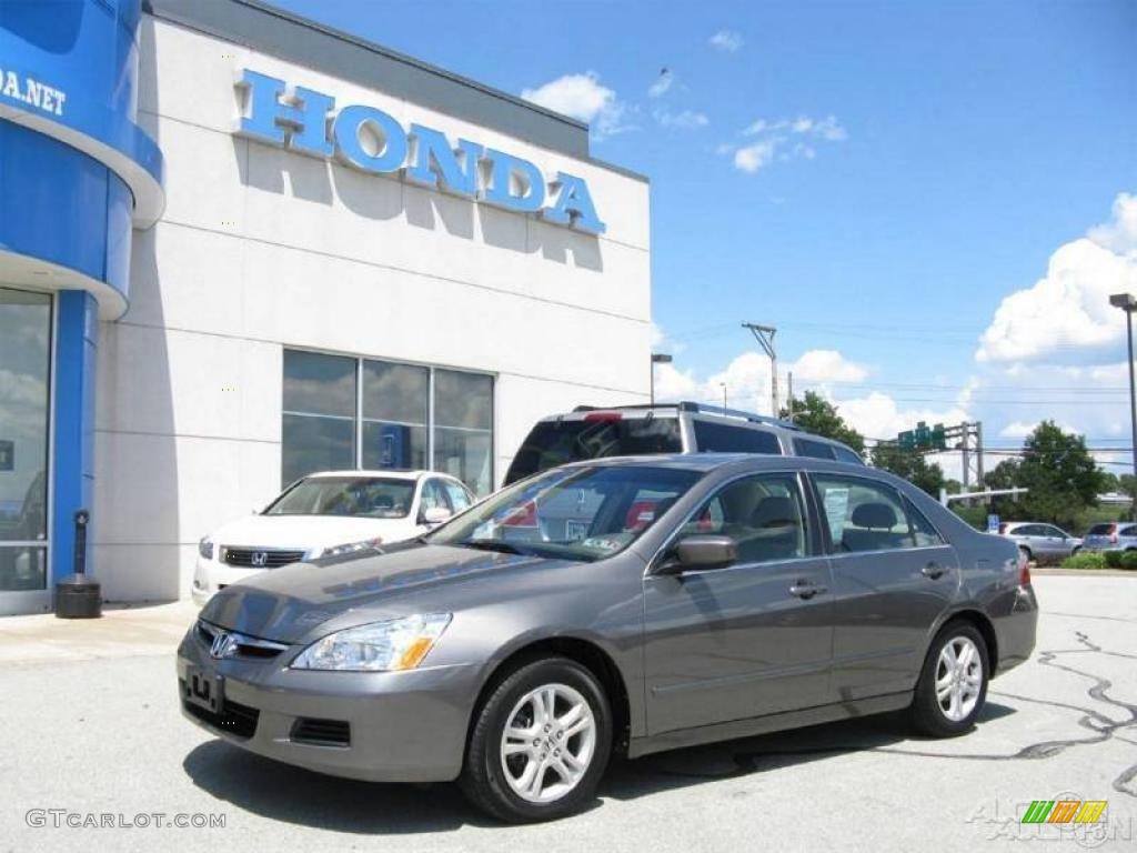 2006 Accord EX-L Sedan - Carbon Bronze Pearl / Black photo #1