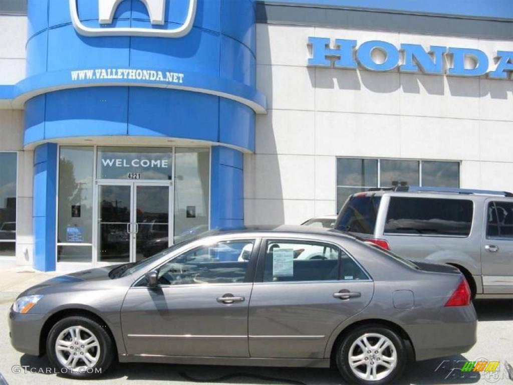 2006 Accord EX-L Sedan - Carbon Bronze Pearl / Black photo #3