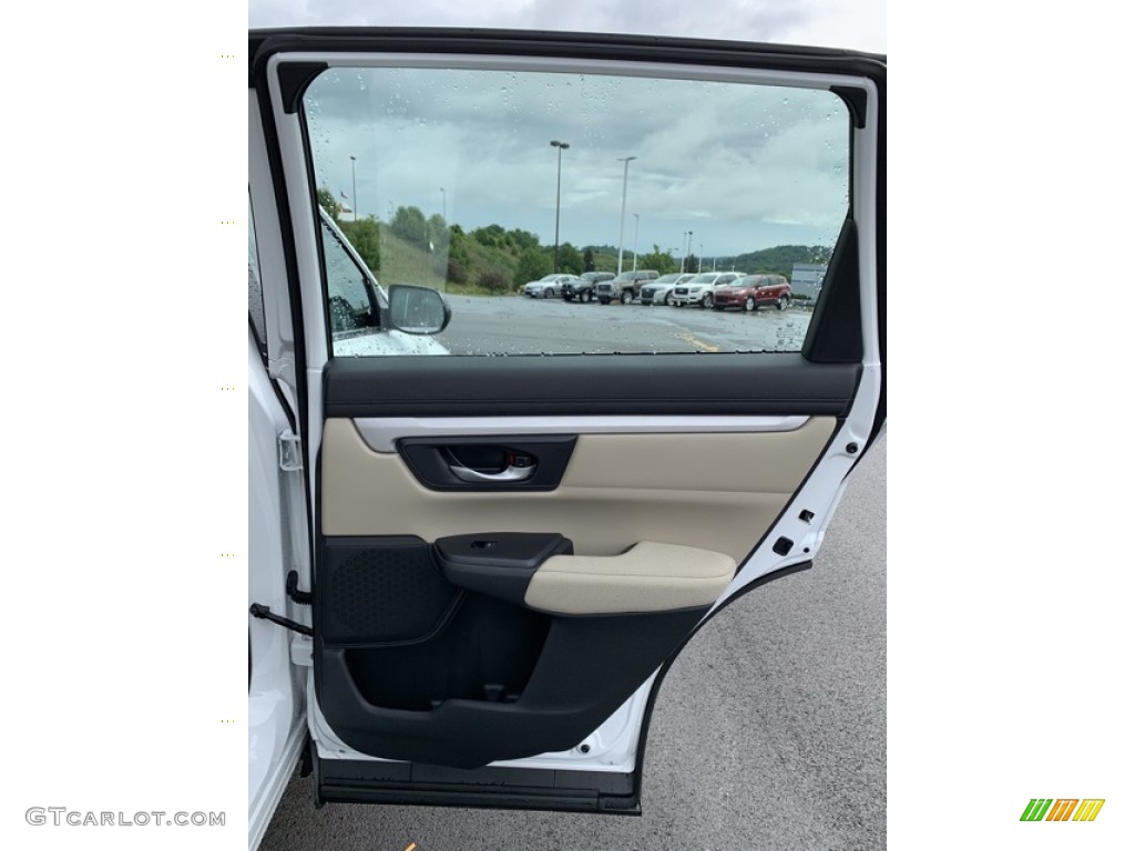 2019 Honda CR-V LX AWD Ivory Door Panel Photo #133917299