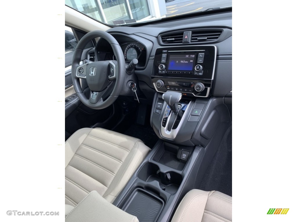 2019 Honda CR-V LX AWD Ivory Dashboard Photo #133917344