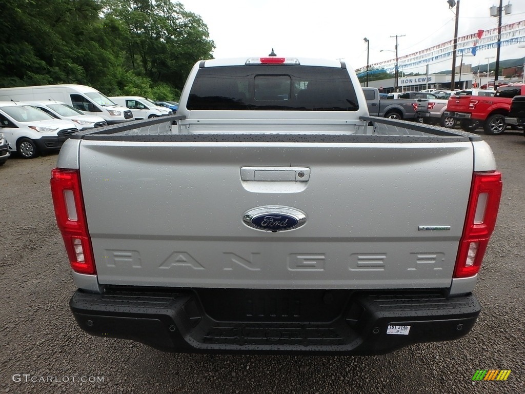 2019 Ranger Lariat SuperCrew 4x4 - Ingot Silver Metallic / Ebony photo #3