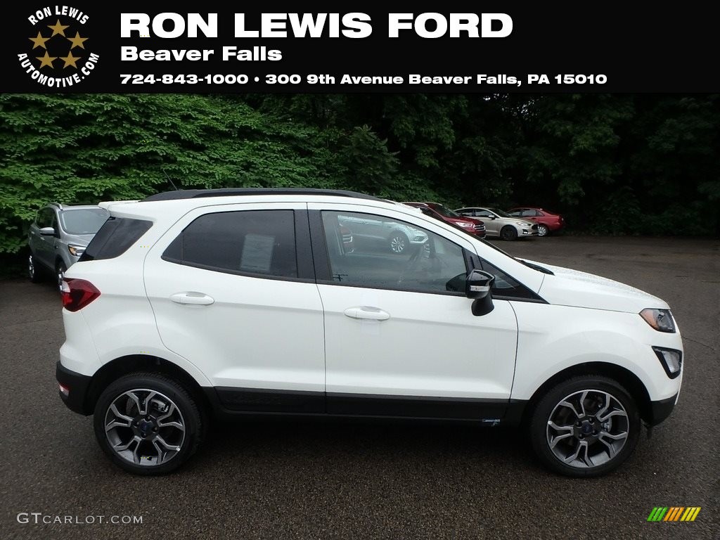 Diamond White Ford EcoSport