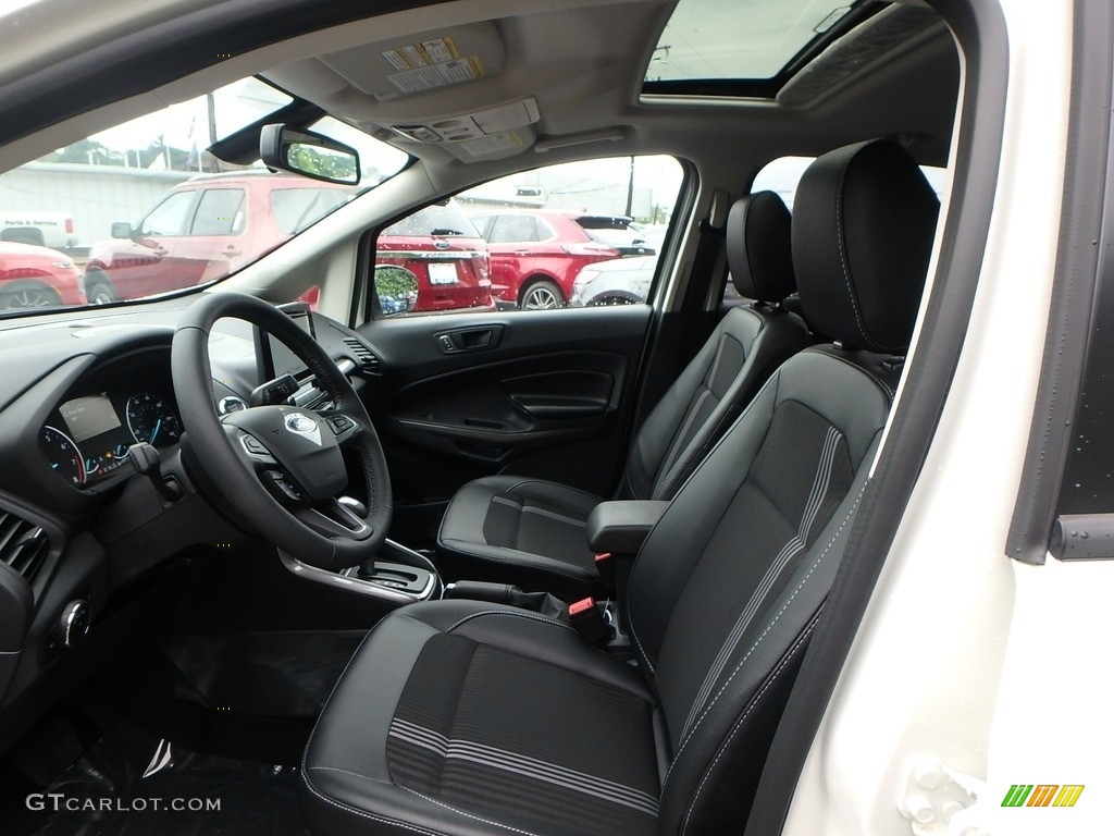 Ebony Black Interior 2019 Ford EcoSport SES 4WD Photo #133917980