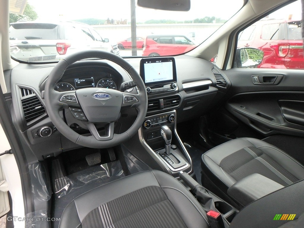 Ebony Black Interior 2019 Ford EcoSport SES 4WD Photo #133917986