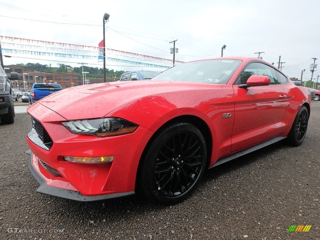 Race Red 2019 Ford Mustang GT Fastback Exterior Photo #133918085