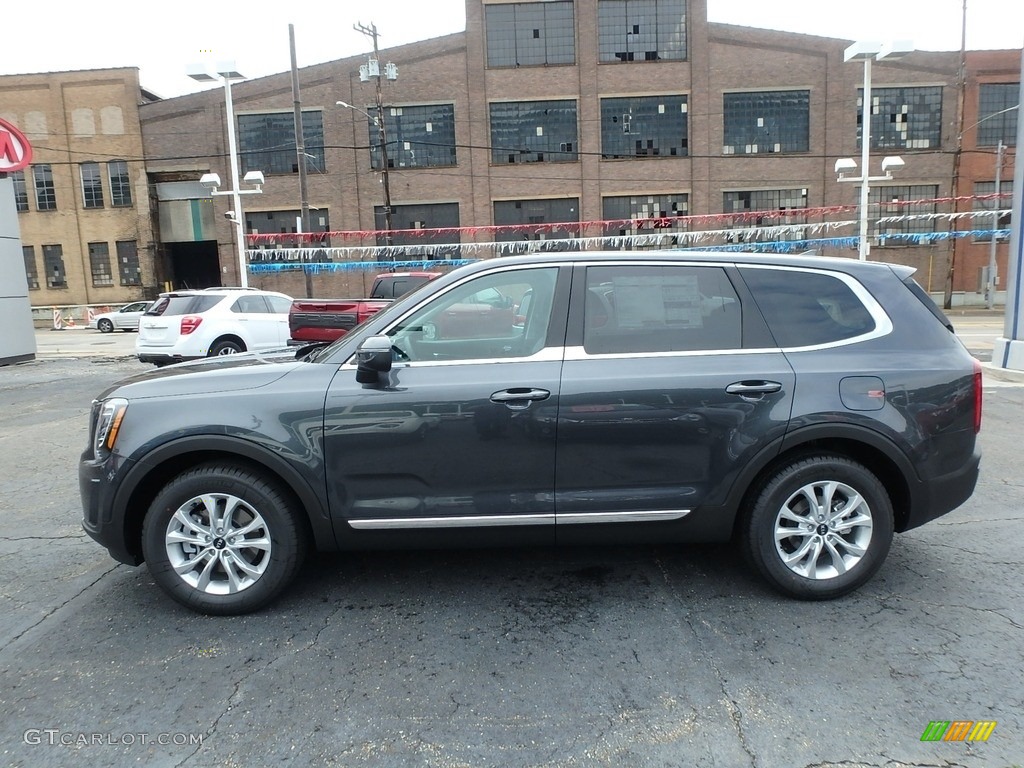 Gravity Grey 2020 Kia Telluride LX AWD Exterior Photo #133918145