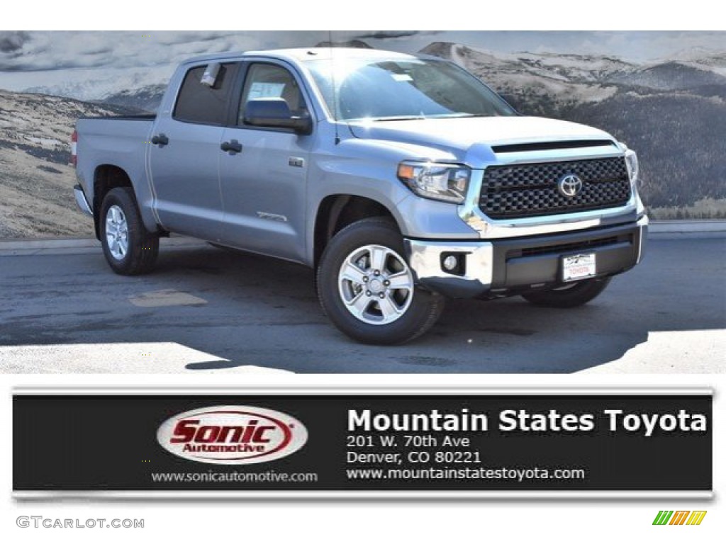 2019 Tundra SR5 CrewMax 4x4 - Silver Sky Metallic / Graphite photo #1