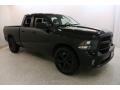 2017 Brilliant Black Crystal Pearl Ram 1500 Express Quad Cab 4x4  photo #3