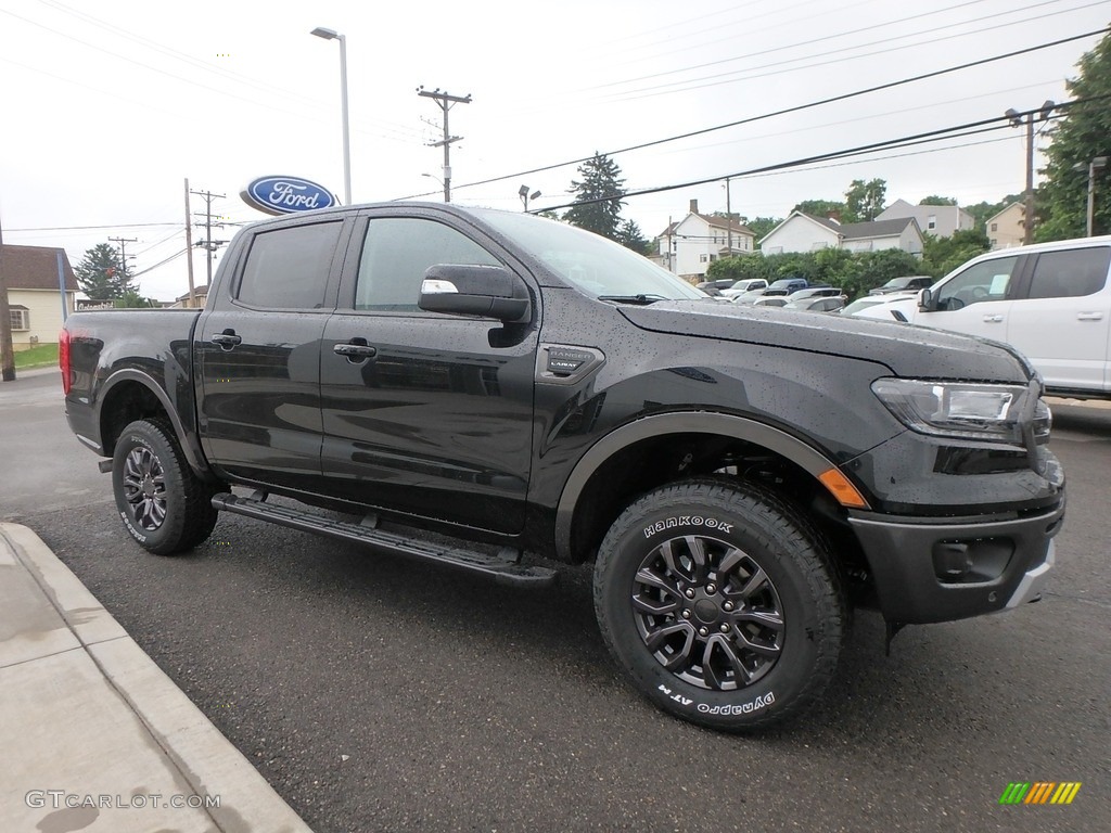 Shadow Black 2019 Ford Ranger Lariat SuperCrew 4x4 Exterior Photo #133921548
