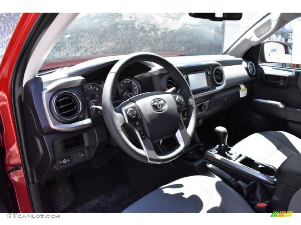 2019 Tacoma SR5 Double Cab 4x4 - Barcelona Red Metallic / Cement Gray photo #5