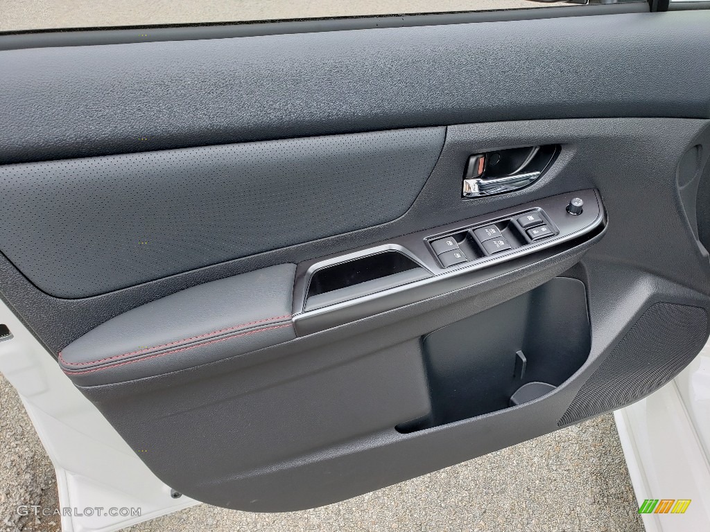 2019 Subaru WRX Limited Carbon Black Door Panel Photo #133922777